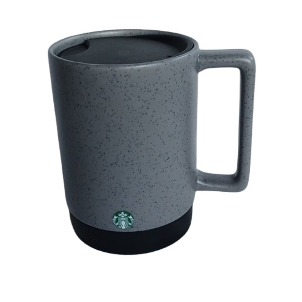 Starbucks "Fleet" Mottled Concrete Ceramic 14 Oz. Desktop Mug